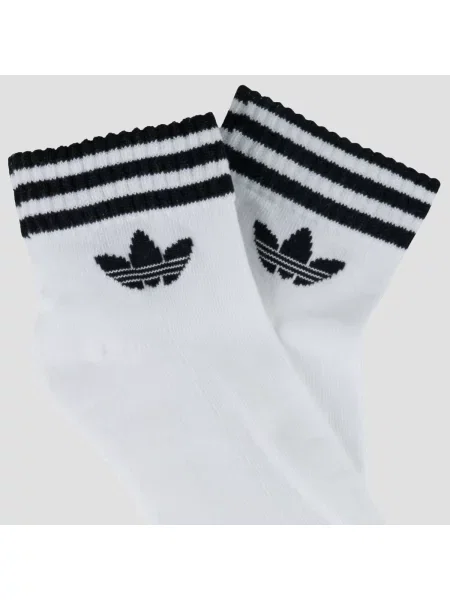 ADIDAS ORIGINALS Ponožky Ankle 3 Pairs čierna biela