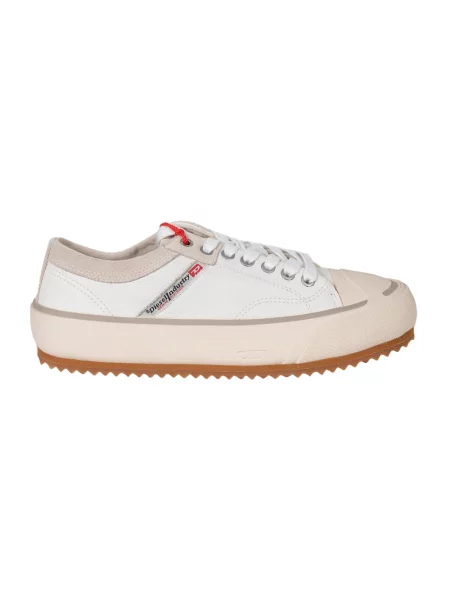 Sneakersy Diesel skórzane białe