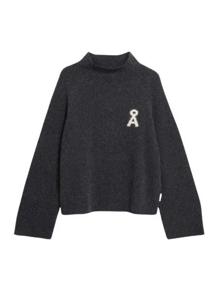 Sweter Armedangels wełniany szary