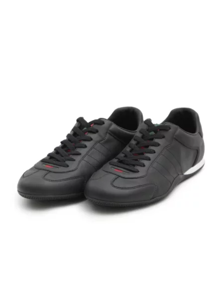 Sneakersy Gucci skórzane czarne
