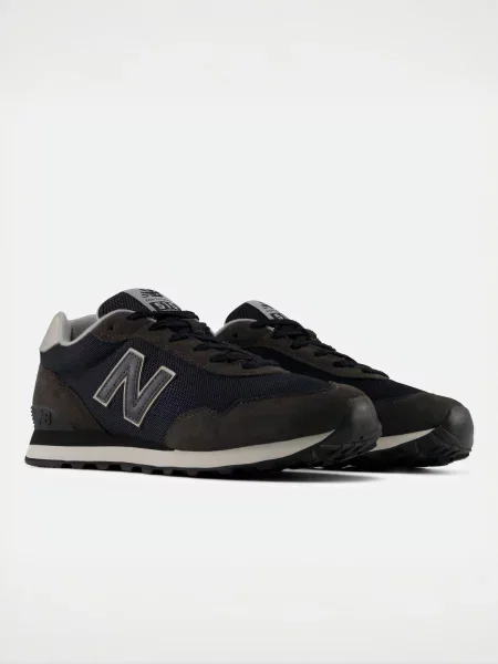 Кожаные повседневные кроссовки New Balance серые