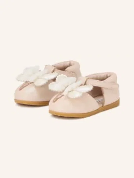 Donsje Baleríny Mary Jane / krémová růžová