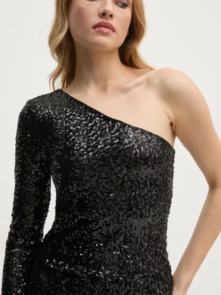 Pepe Jeans bluzka ADELE z aplikacją czarny