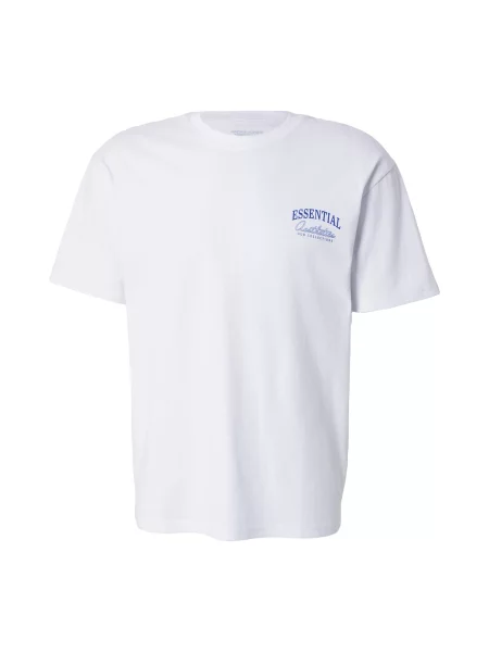 JACK & JONES Tricou JJEORGANIC STUDIO albastru ultramarin alb