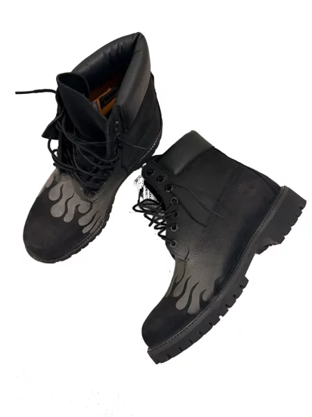 Bocanci de munte Timberland cu imagine de drumeție negru