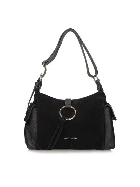 Замшевая сумка Toscanio коричневая