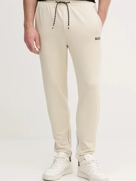 BOSS Green spodnie dresowe JT_TOC Spin Long beżowy