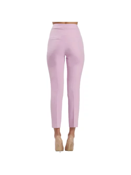 Pantaloni Silence roz