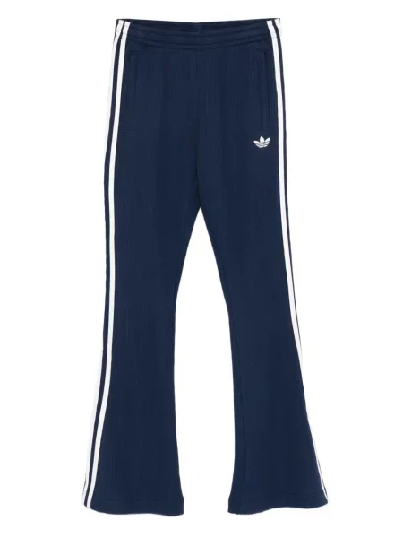 Pantaloni Adidas din piele de căprioară verde
