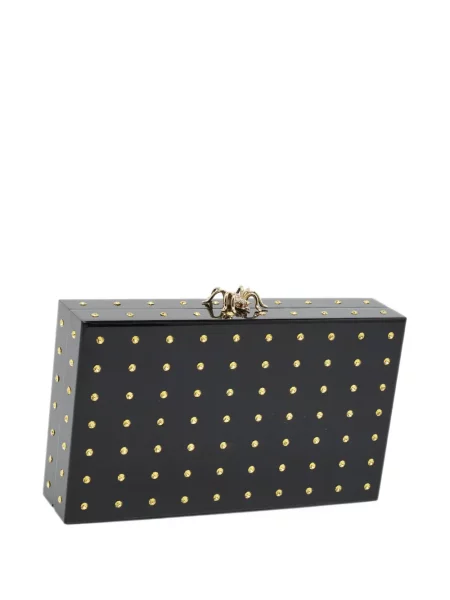 Geantă plic Charlotte Olympia negru
