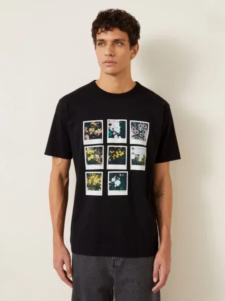 Dries Van Noten Tričko / žlutá / zelená černá