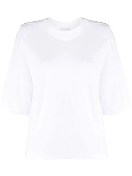 Tricou Isabel Marant cu decolteu rotund alb
