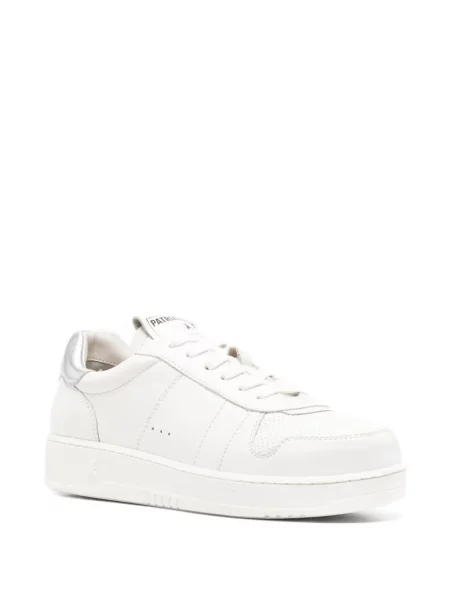 Bőr sneaker Patrizia Pepe fehér