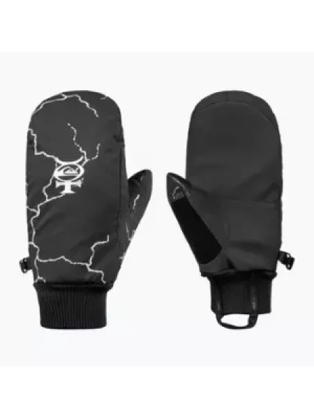 Светоотражающие перчатки Quiksilver черные