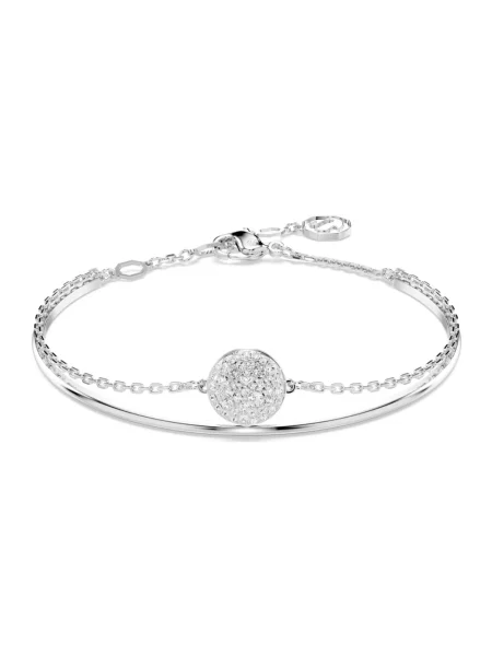 Bransoletka Swarovski biznesowa szara