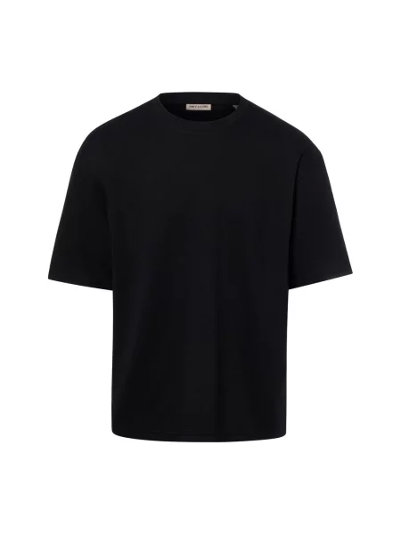 T-shirt o kroju boxy fit z mieszanki bawełny model CASPIAN AIRFLEX BOXY' Only & Sons biała