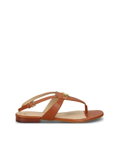 Sandały LAUREN RALPH LAUREN brązowe