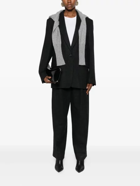 Pantaloni Toteme plisate negru
