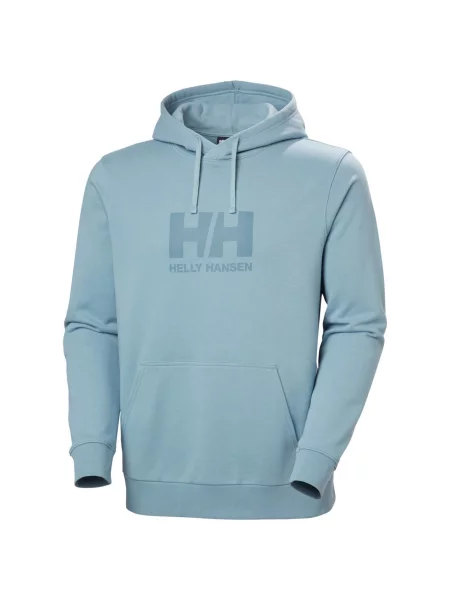 Bluza z kapturem Helly Hansen Logo niebieska