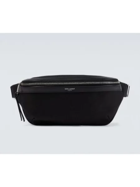 Cu centură curea Saint Laurent din piele