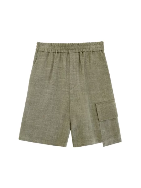 Krótkie szorty cargo Margaux Lonnberg zielone