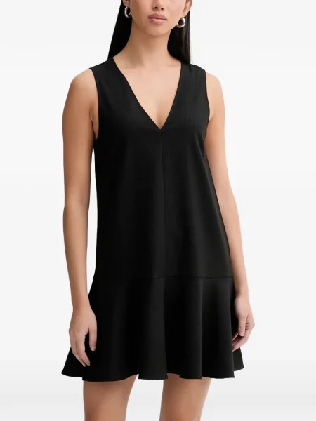 Rochie mini Marc O'polo cu decolteu în V de costum negru