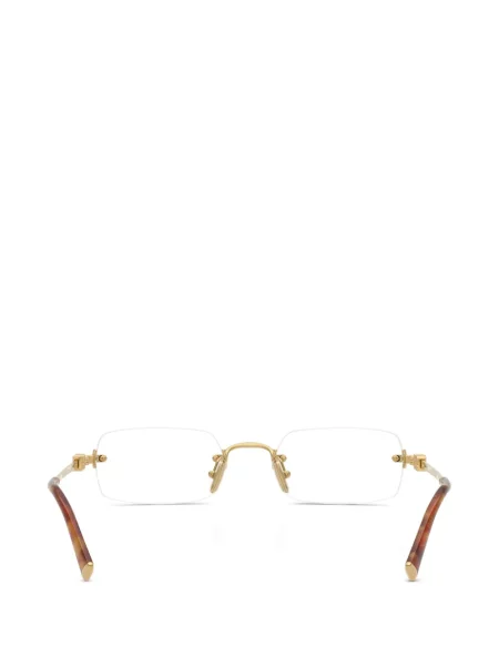 Γυαλιά ηλίου ορθογώνια Miu Miu Eyewear χρυσό