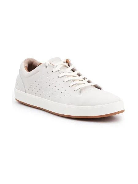Pantofi Lacoste din dantelă alb