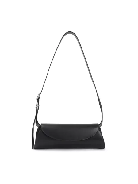 Torba Jil Sander skórzana czarna