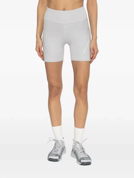 Бягане шорти Adidas By Stella Mccartney с автограф сиво