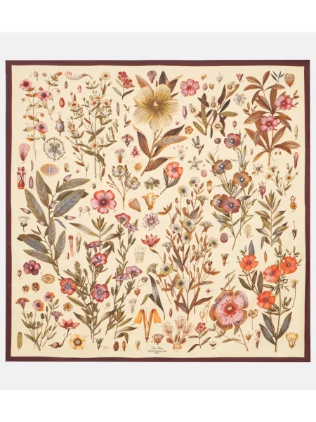 Svileni šal Loro Piana žuta