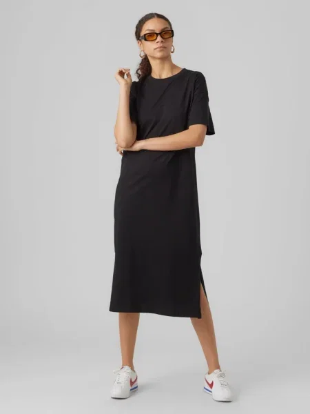 VERO MODA Obleka Molly' črna