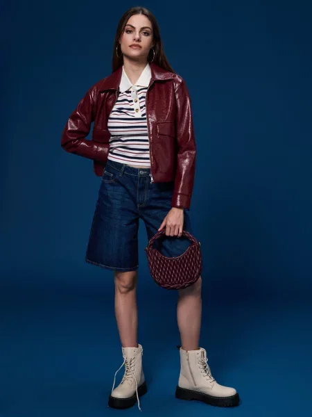 Стьобана сумка дерево червоне