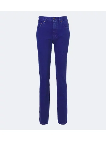 Blugi skinny Chloé skinny fit albastru