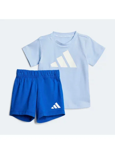 Spodenki i koszulka dla dzieci ADIDAS niebieska