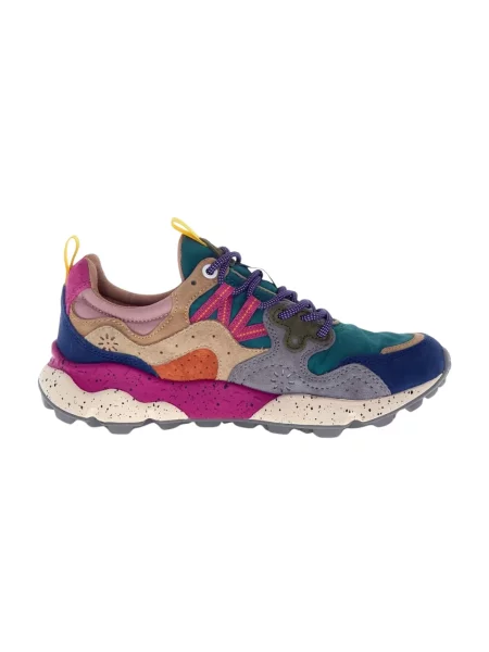 Sneakersy Flower Mountain zamszowe w kwiatki