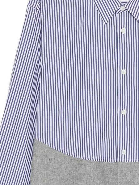 Μακρύς πουκάμισο Comme Des Garçons Homme Deux μπλε