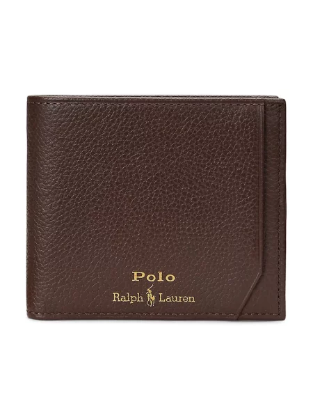 Portofel Polo Ralph Lauren închis maro