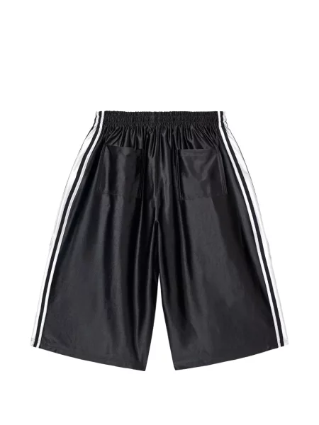 Pantaloni scurți Vale cu dungi negru