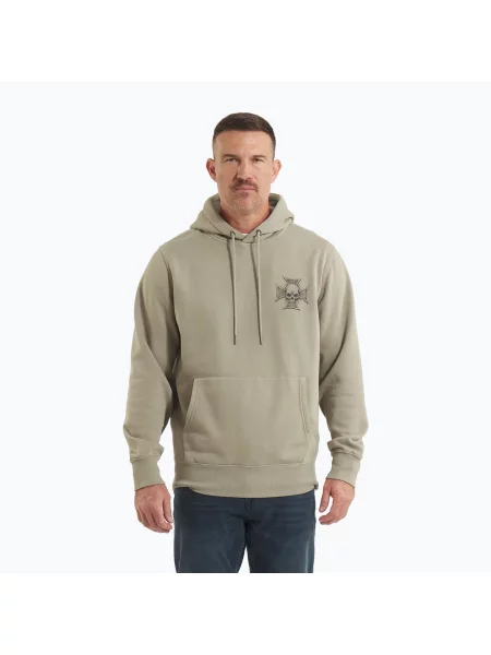 Férfi Pitbull Bite Me kapucnis pulóver harbour pulóver harbour pulcsi Bite Me Hooded Swaetshirt szürke