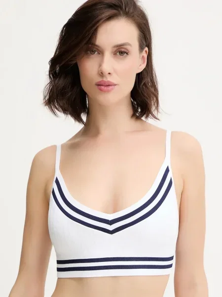 Сутиен Lauren Ralph Lauren с десен бяло