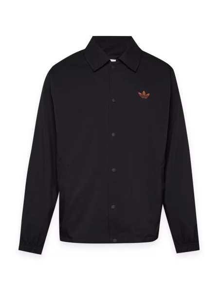 ADIDAS ORIGINALS Prechodná bunda karamelová čierna