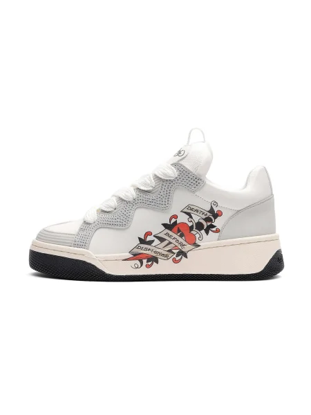 Sneakerși Ed Hardy alb