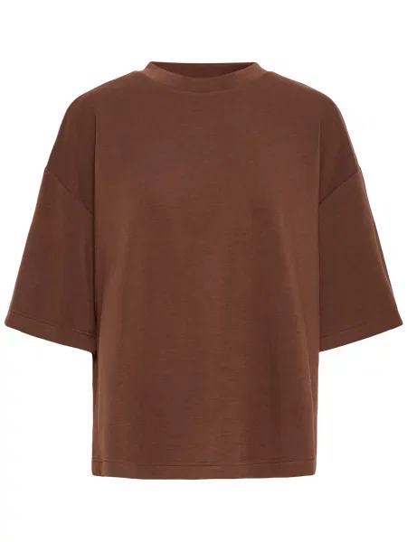 ICHI Tricou IHNAIDA închis maro