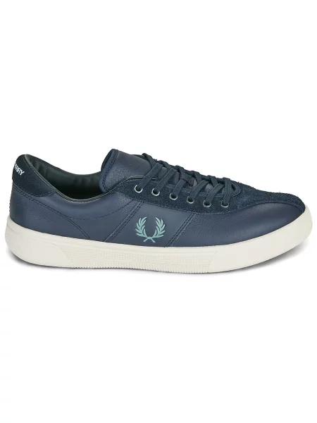 Pantofi Fred Perry din piele tenis albastru