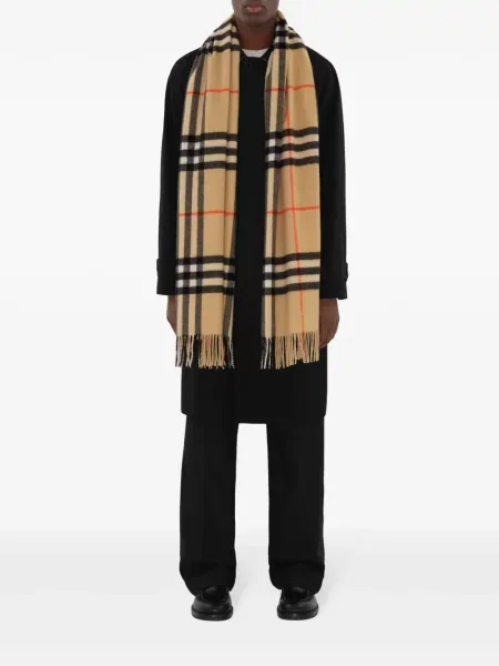 Kašmyro pledas plačiakojis šalikas Burberry