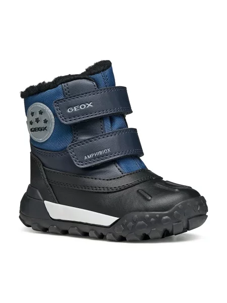 Geox cizme de zăpadă pentru copii TREKKYUP albastru