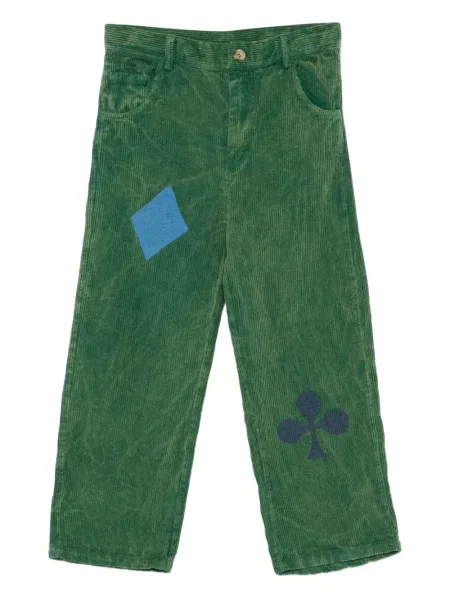 Dětské kalhoty Bobo Choses zelené