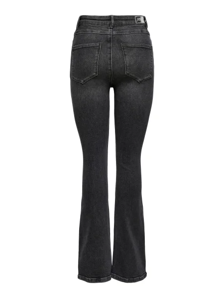 ONLY Kavbojke Mila denim črn