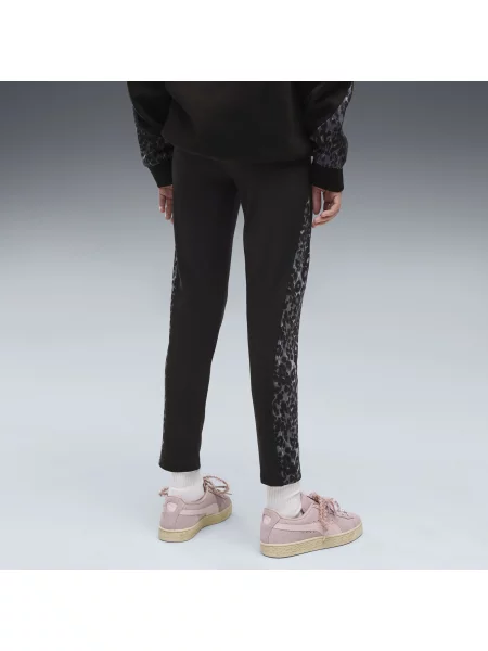 Młodzieżowe legginsy PUMA Sport Animal Odzież czarny
